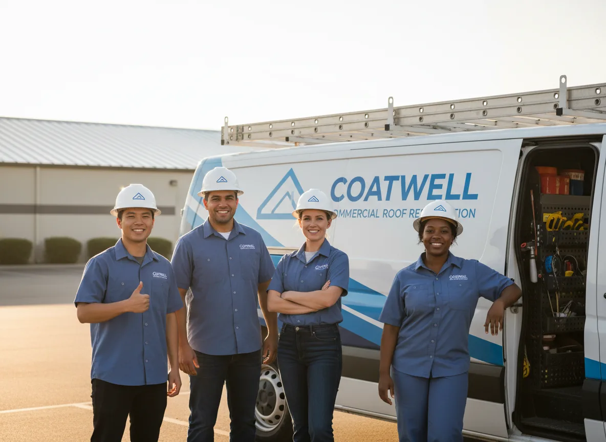 Commercial roof coating company in Wilton, ND